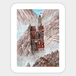 Fantasy castle Sticker